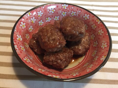 お弁当にも！挽肉で簡単サイコロステーキ